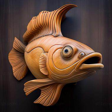 3D модель Salmo pelagonicus (STL)